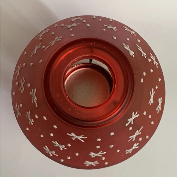 Gorham 1831 Crystal Christmas Winter Follies Santa Globe Tea Light Candle Holder - Picture 11 of 13